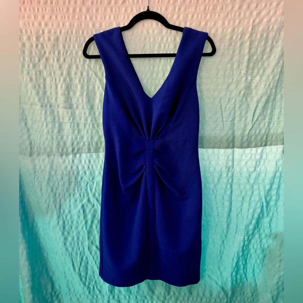 Express dress - size 8 - electric blue - form fitting